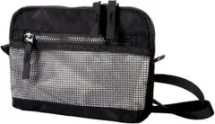 サコッシュ ショルダーバッグ ミニショルダー メッシュポケット軽量 斜めがけ