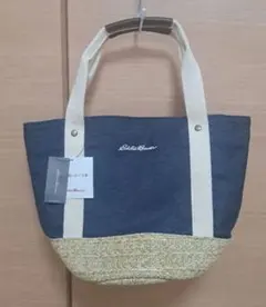 Eddie Bauer ネイビー トートバッグ