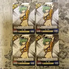閃乱カグラtcg カード　日影　rc c014 4枚セット