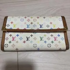 ルイヴィトン マルチカラー ポルトトレゾールインターナショナル 財布 モノグラム