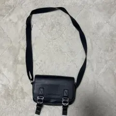 Calvin KleinJeans 黒 ショルダーバッグ フラップ付き