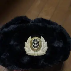 【激レア・一点のみ】ロシア海軍兵用　防寒帽　サイズ60 アクリル製