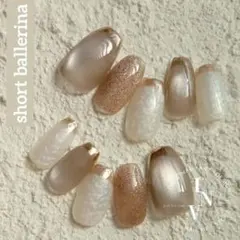 ♥人気 入学式 ブライダル 上品 マグネット シンプル フラッシュ ネイルチップ