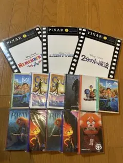 DisneyPixar一番くじ ポストカードブック11個　カードコレクション３個