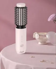 Leeko コードレス ヒートブラシ　美品 ホワイト　本体のみ