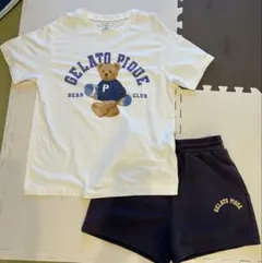 GELATO PIQUE ベアクラブパジャマセット