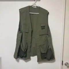 anco. フィッシングベスト カーキ