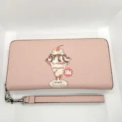 新品　コーチ 長財布 COACH サンデー グラフィック CU380