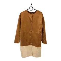 ZARA 자라 가짜 스웨이드 코트