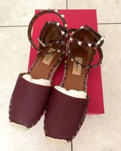 VALENTINO ロックスタッズ ウェッジ サンダル 35のサムネイル