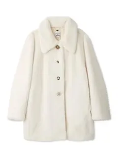 【LILY BROWN×MARY QUANT】ビジューボタンミドルファーコートのサムネイル
