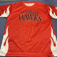 ソフトバンクホークス カチドキレッドTシャツ 野村勇 #99