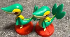 チョコエッグ ポケットモンスター 旅立ちの３匹　ツタージャ2点セット