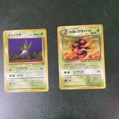 ポケモンカード 旧裏 ナゾノクサ わるいクサイハナ 2枚セットのサムネイル