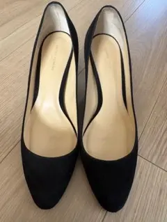 UNITED ARROWS スエードパンプス ブラックのサムネイル