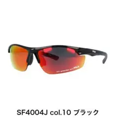 FILA スポーツメガネ ブラック　偏光　ミラー　サングラス