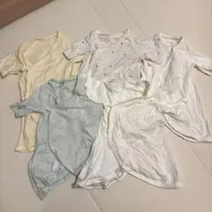 ユニクロ コンビ肌着 5枚セット 50-60