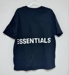 ESSENTIALS ブラック Tシャツ S