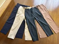 GU ドライストレッチイージーアンクルトラウザー　セット