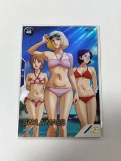 希少】 機動戦士ガンダム 水着 セイラ＆ミライ イラストカード - メルカリ