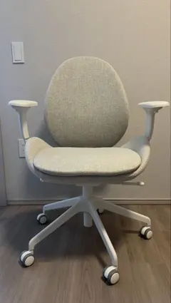 【美品】IKEA HATTEFJALL ハッテフィェル オフィスチェア アームレスト付き HATTEFJÄLL office chair with armrests, Gunnared red/white - IKEA