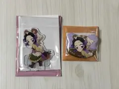 鬼滅の刃 実りの秋まつり アクスタ くま缶バッジ 胡蝶しのぶ
