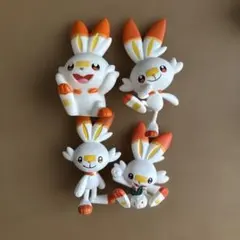 ポケモン ヒバニー フィギュア ソフビ 指人形 ポケモンキッズ