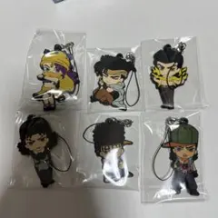 ジョジョの奇妙な冒険 ラバーストラップコレクション 6点セット グッズ