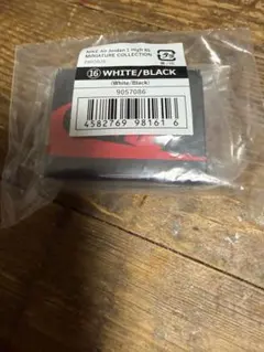 NIKE Air Jordan 1 ミニチュアBLACK White【新品未使用