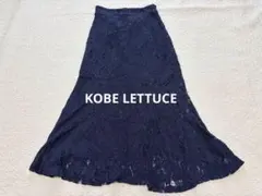 神戸レタス マーメイドスカート 花柄 レース Mのサムネイル