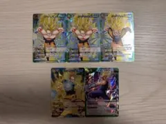 ミラバト ドラゴンボール 3枚セット ミラバト ドラゴンボール オメガレア 3枚セット ゴジータ 他 - メルカリ