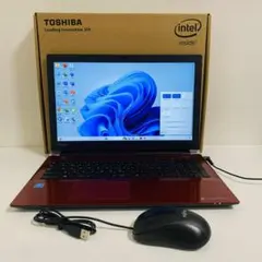 Y972 TOSHIBAノートパソコンSSDメモリ8G高速 Windows11