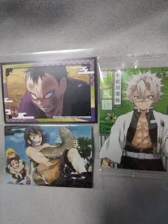 鬼滅の刃②＊ウエハースカード2枚＊デコステッカー1枚