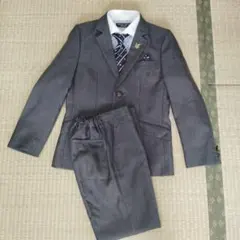 MICHIKO LONDON フォーマルスーツ グレー 150cm~ ネクタイ付