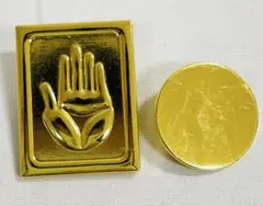 新品 空条承太郎 バッジ 2個セット JOJO ピンズ ジョジョ