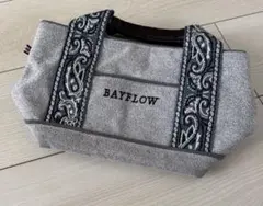 BAYFLOW 베이 플로우 핸드백 페이즐리 그레이