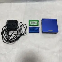 美品　ゲームボーイアドバンス SP 青　ソフト付き