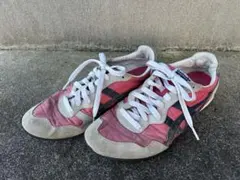 Onitsuka Tiger オニツカタイガー スニーカー 핑크 레트로