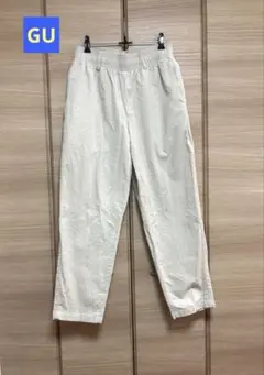 GU シェフパンツ コーデュロイ M ナチュラル