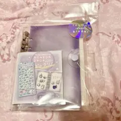 12/16までの価格 クーリア シール帳 シールバインダー 紫