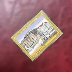 78154セール現品限　外国切手　オーストリア発行建築物風景1種揃