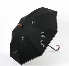 DEMODEE日傘 新品未使用 晴雨兼用／日傘／UV対策／折りたたみ傘／ジャンプ式】フリル