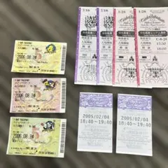 ディズニーシーの使用済みパスポートなど