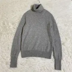 美品　ユニクロ　カシミア100% ニット　セーター　タートル　XS レディース