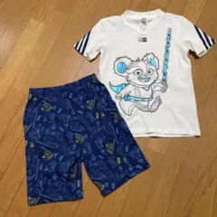 スターウォーズ　adidas 新品未使用　140サイズ　パジャマ　セットアップのサムネイル