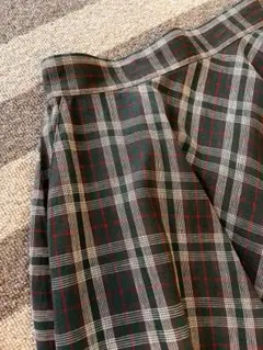 UNITED ARROWS チェック柄フレアスカート