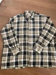 90s Sovereign チェック柄ネルシャツ 3X-19½ USA製のサムネイル