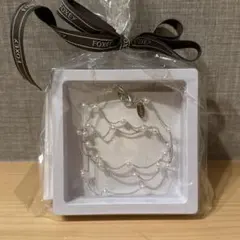 FOXEY フォクシー マスクチェーン ギフト アクセサリー パール 新品未使用