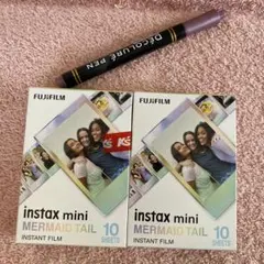 おまけ付き/instax mini MERMAID TAIL 10枚/2個
