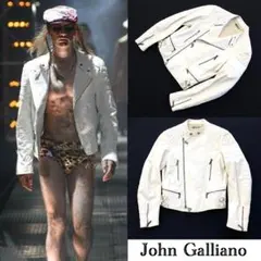 2025年最新】JOHN GALLIANO レザージャケット・ライダースの人気